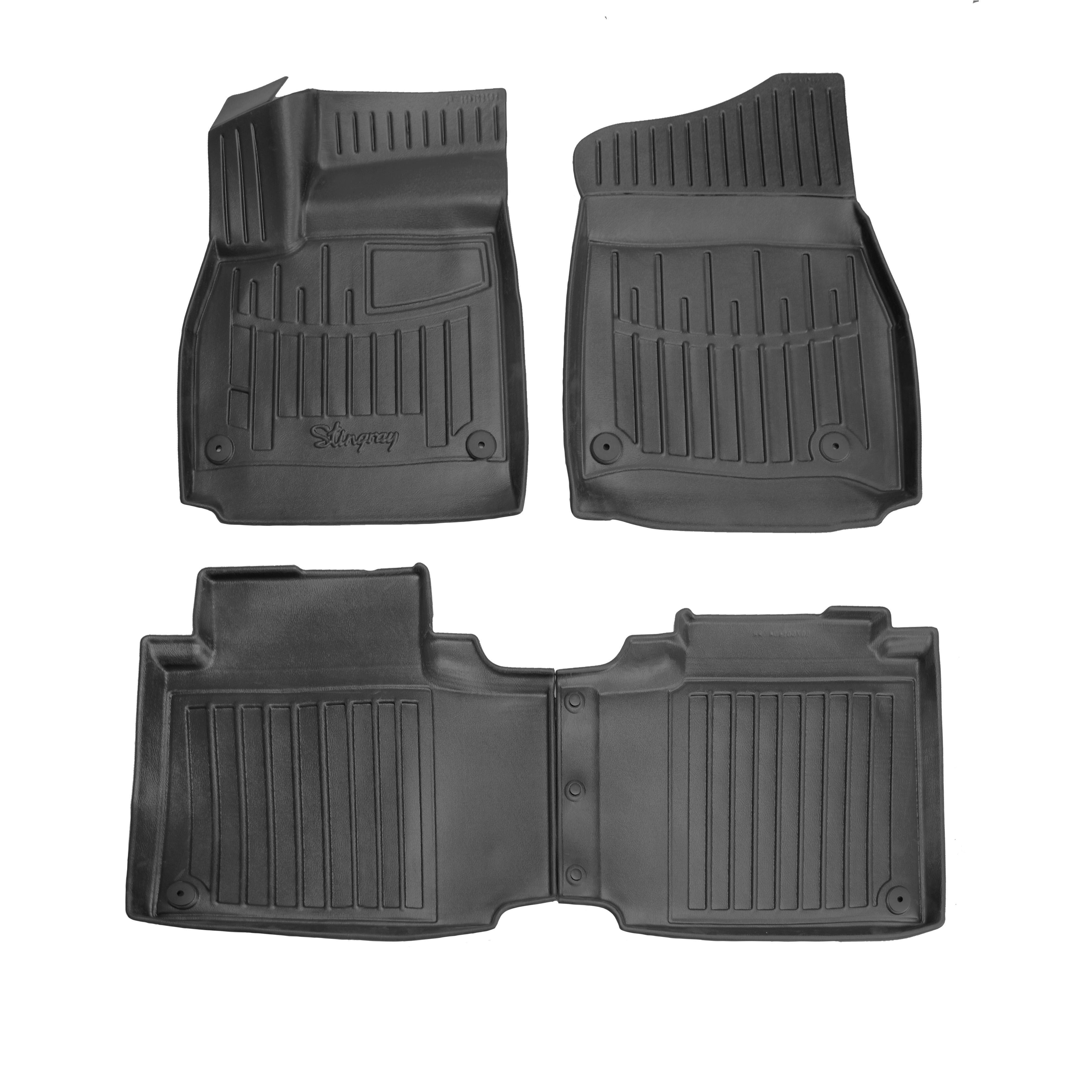 Коврики Stingray 3D для Avatr 11 полиуретан 4 шт. Черный (158206)