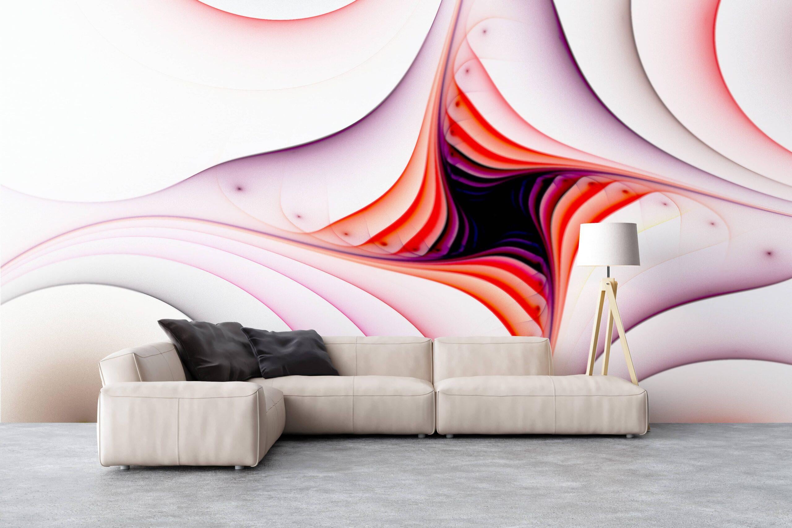 Фотообои флизелиновые Styleo Print-walls Пульс цвета 0679 350х270 см (Pw-0679/3)
