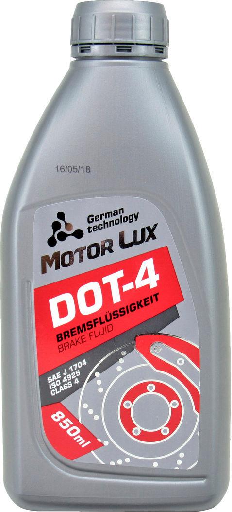 Тормозная жидкость MOTOR LUX 0,85 л (0120600) - фото 1