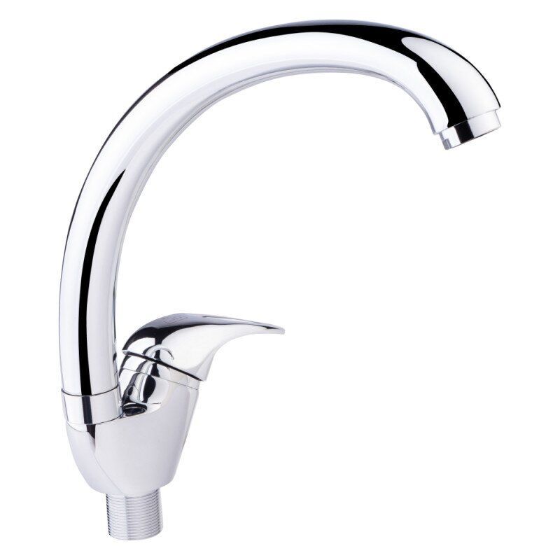 Змішувач для кухні Lidz Premiera LIDZCRM6100803 одноважільний Хром (76320)