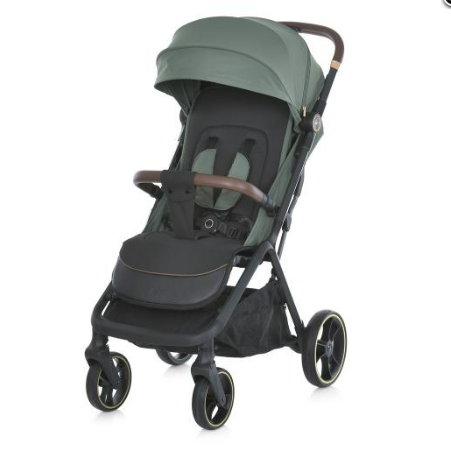 Коляска-книжка прогулянкова El Camino з автоскладанням ME 1127-G BEYA Khaki Green - фото 1