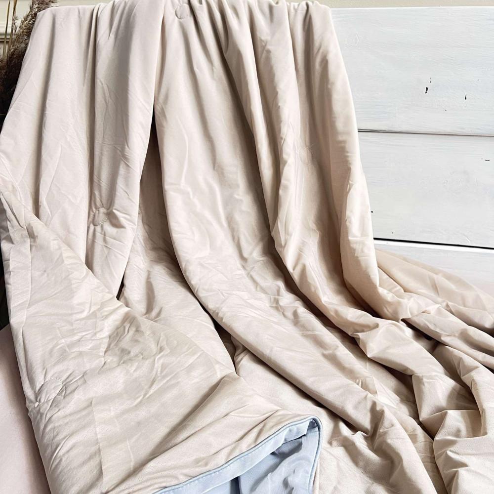 Одеяло летнее/охлаждающее/шелковое Холодок 200х230 см Бежевый ( Холодок беж) - фото 1