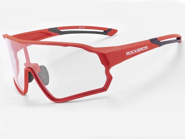 Очки фотохромные RockBros хамелеон Красный (10137) - фото 1 Очки фотохромные RockBros хамелеон Красный (10137) - фото 1