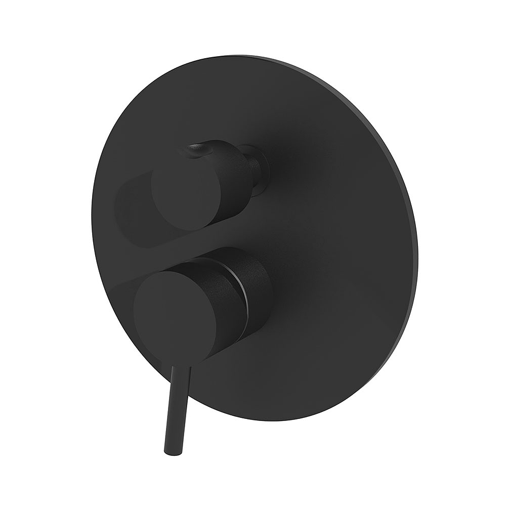 Смеситель для душа Paffoni Light 3 потребителя Черный матовый (LIG019NO) Смеситель для душа Paffoni Light 3 потребителя Черный матовый (LIG019NO)