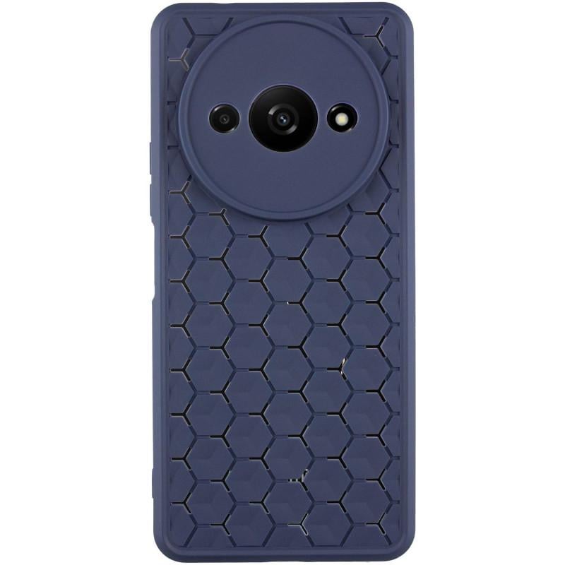 Противоударный Чехол TPU Honeycomb для Xiaomi Redmi A3 Midnight Blue