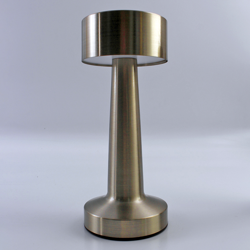 Настольная лампа светодиодная сенсорная с аккумулятором ESLLSE DOWN LIGHT 2 Вт Золотой (10318) - фото 4