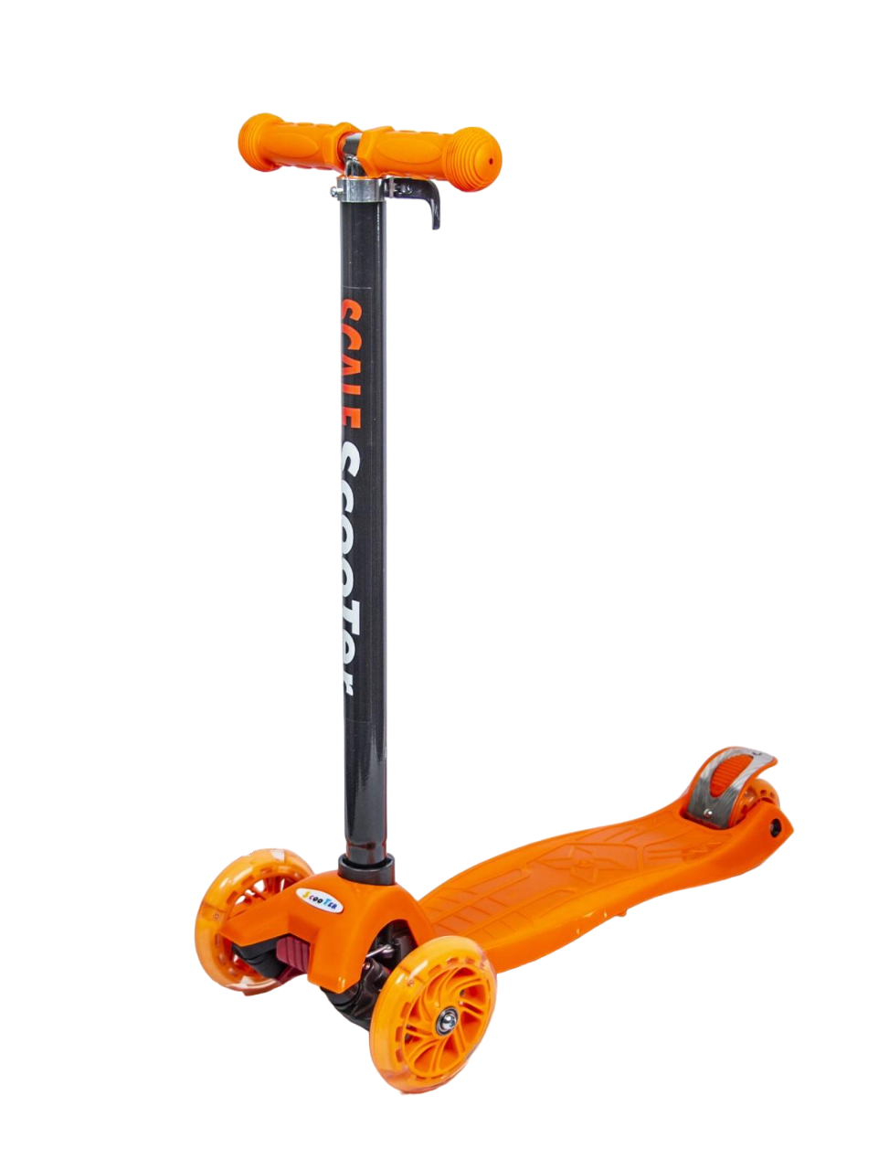 Самокат детский Maxi колеса светящиеся Orange (1453732955)