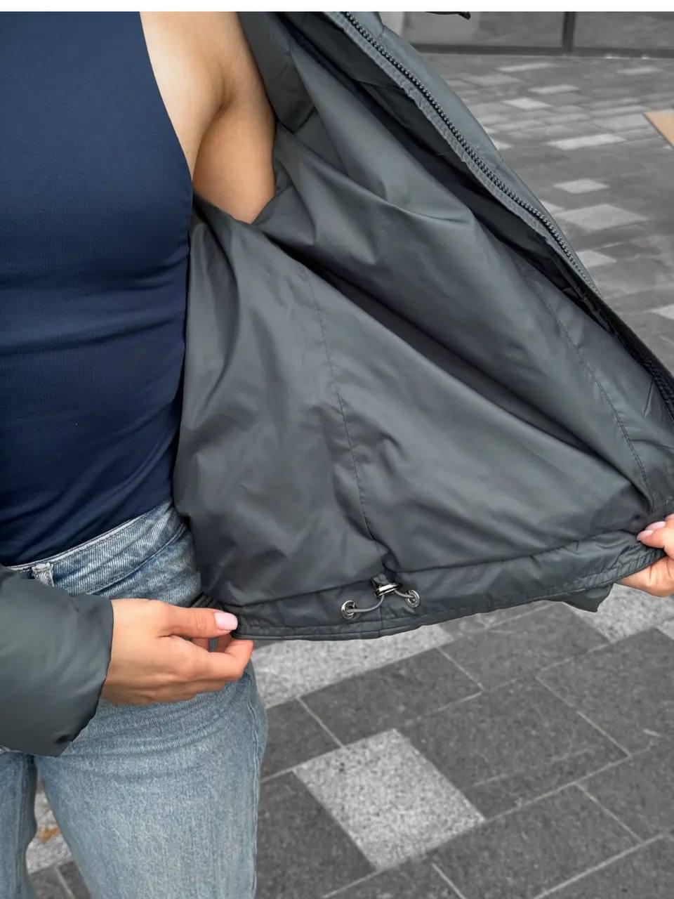 Пуховик жіночий зимовий D&V Coture DV-009 р. 46 Фісташковий (29175893) - фото 4 Пуховик жіночий зимовий D&V Coture DV-009 р. 46 Фісташковий (29175893) - фото 4