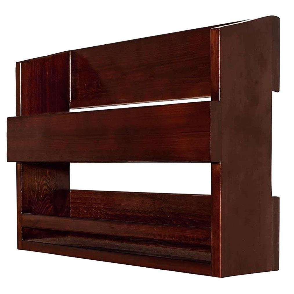 Полка для вина настенная из дерева Кимоцу Савоярди (ПНК-019215)