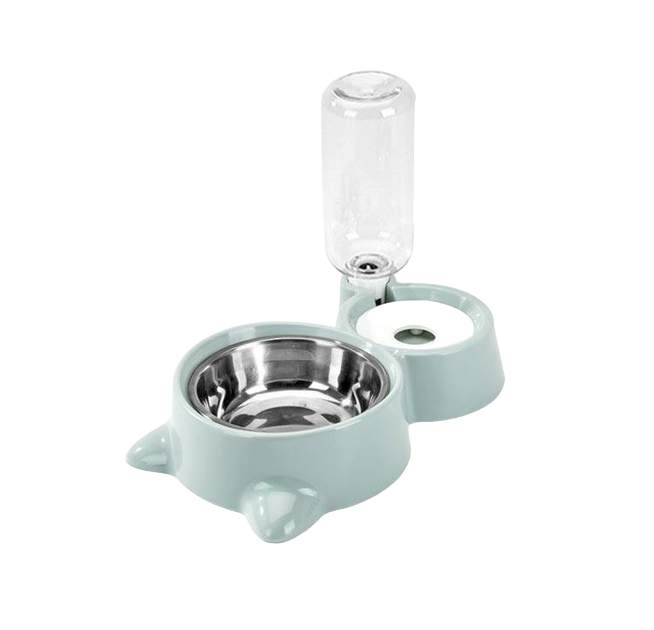 Миска для тварин з питним фонтаном та годівницею (100468) Миска для тварин з питним фонтаном та годівницею (100468)