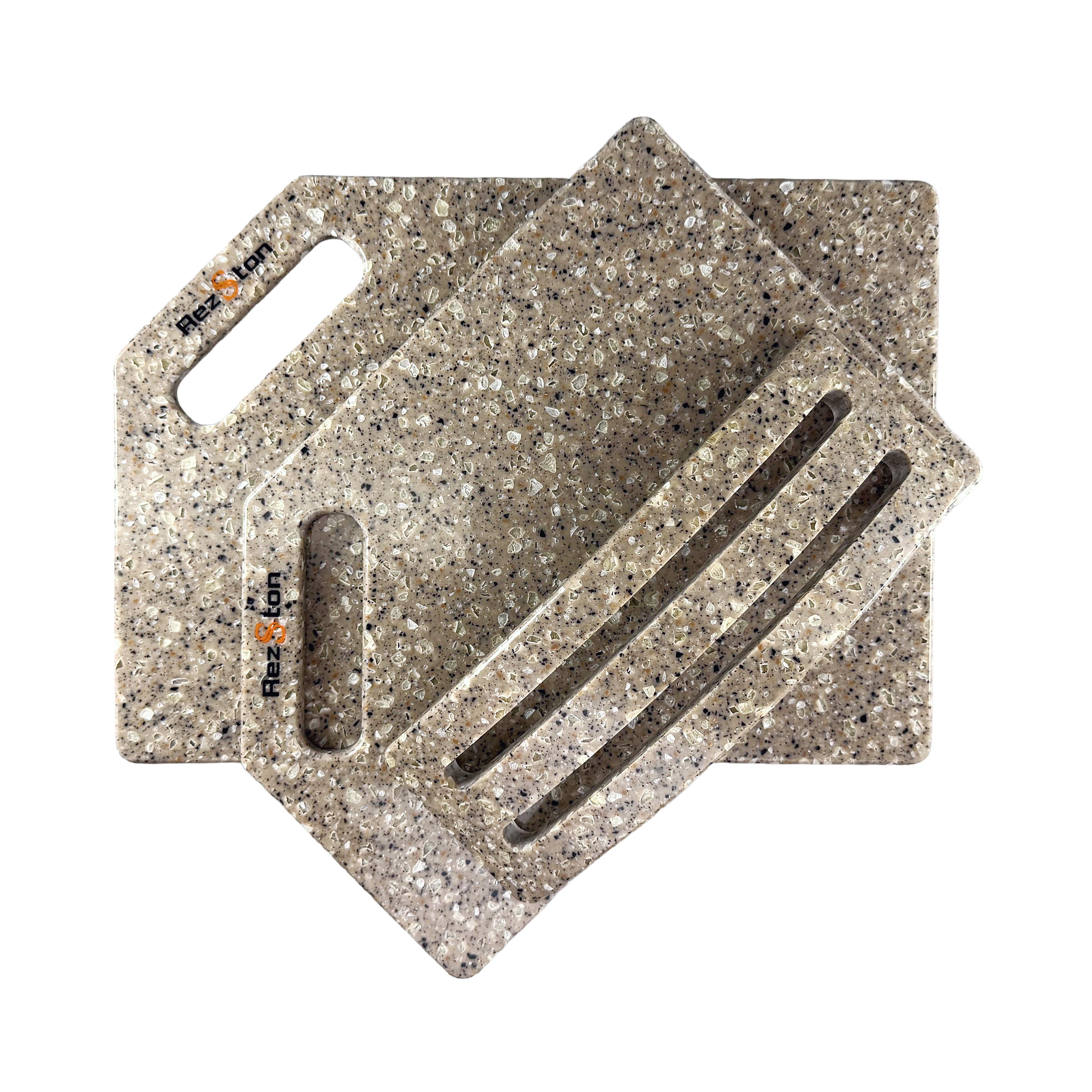 Набір кухонних дошок RezSton RST-2/12 зі штучного каменю (RST-2/12) - фото 5 Набір кухонних дошок RezSton RST-2/12 зі штучного каменю (RST-2/12) - фото 5