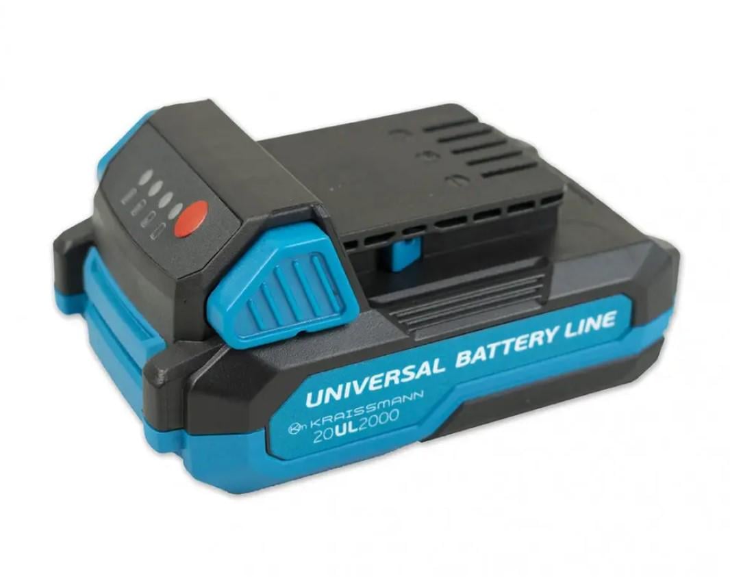 Акумулятор для інструментів KRAISSMANN 20UL 2000 2 Аг M series (20UL 2000)