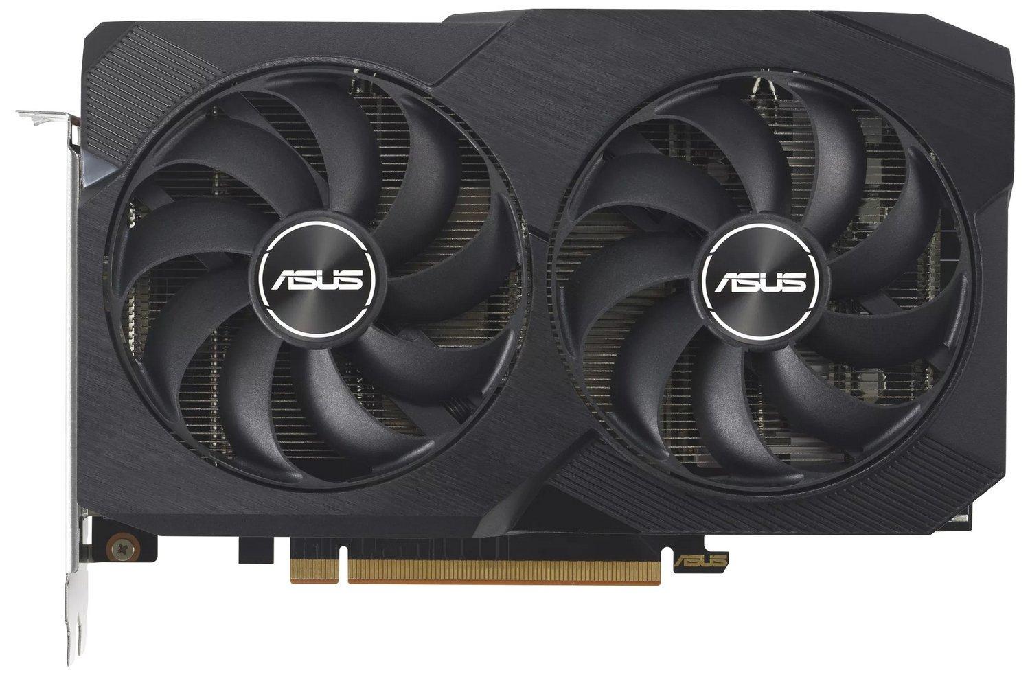 Видеокарта Asus AMD Radeon RX 7600 8GB Dual OC V2 Dual -RX7600-O8G-V2 GDDR6 128 bit PCI-E 4.0x8