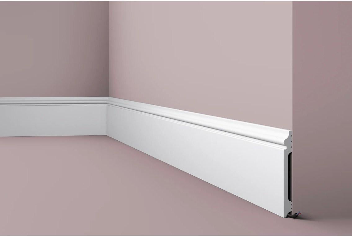 Плинтус гладкий NMC FL14 2000х140х15 мм (8055116)