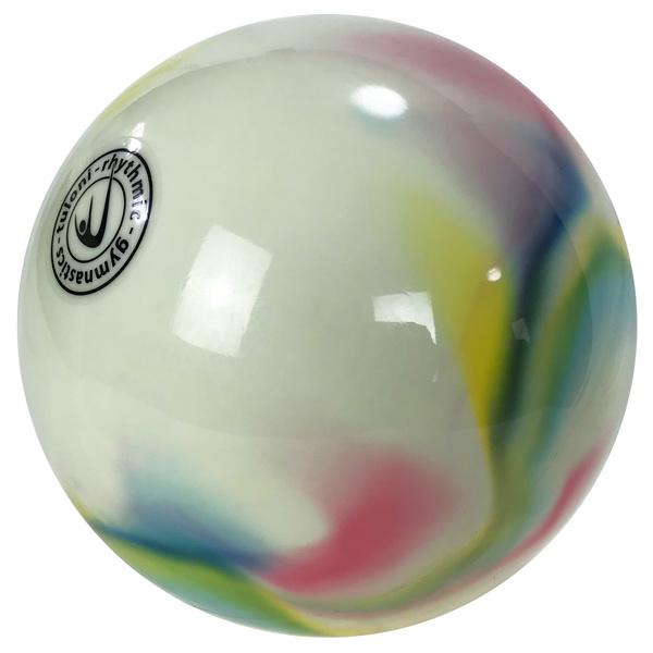 М'яч для гімнастики Tuloni Metal Rainbow Ball 190 мм Різнокольоровий (T0086)