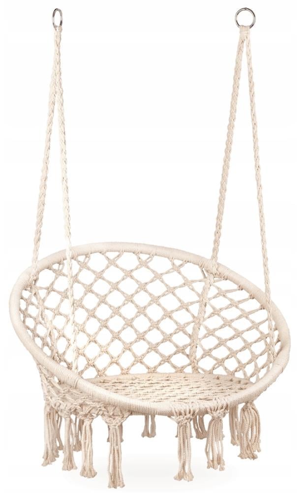 Кресло-гамак подвесное бразильское Bonro B-092 120 кг Бежевый - фото 12