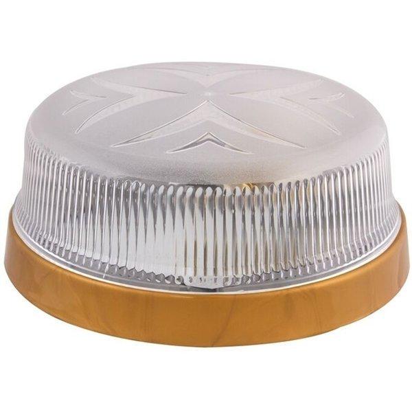 Настінно-стельовий світильник ERKA 1102 D.i.-G з датчиком руху круглий прозорий IP20 Золотий (27551866)