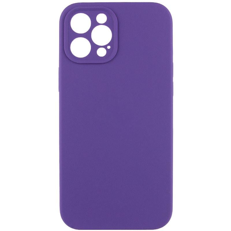 Чохол Silicone Case Full Camera Protective (AA) NO LOGO для Apple iPhone 15 Pro Max (6.7") Фіолетовий | Amethyst