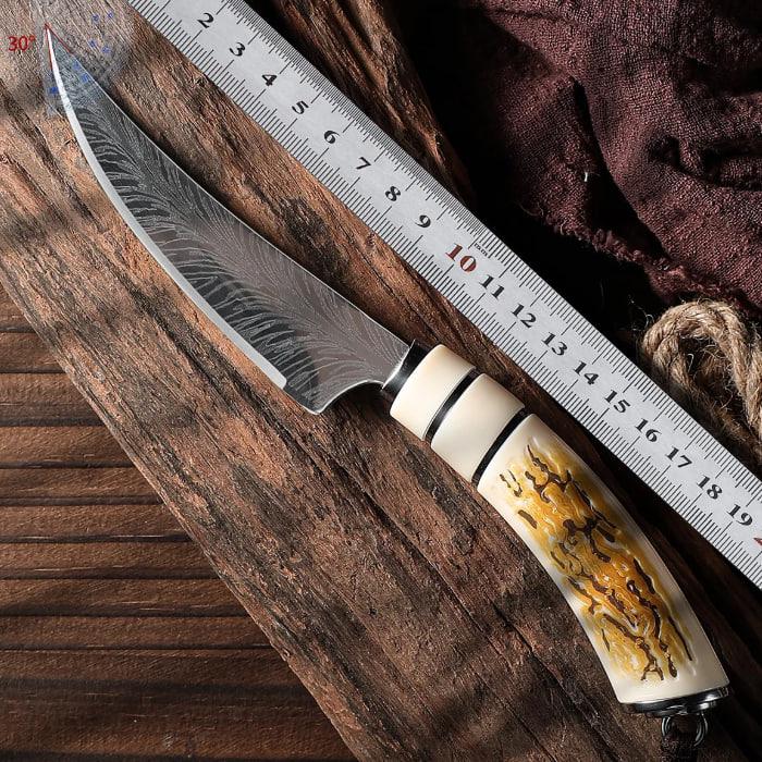 Нож кухонный для обвалки мяса/рыбы/фруктов/овощ (KN-22) - фото 8