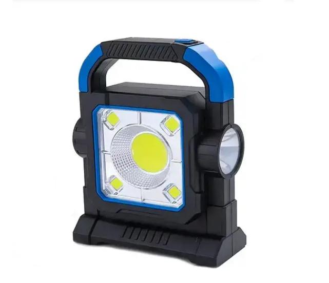 Фонарик LED кемпинговый UKC HC-7078A+5W+5COB-1 аккумуляторный с солнечной панелью