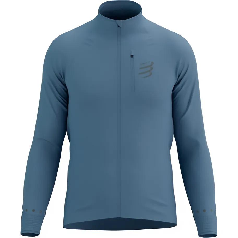 Куртка чоловіча Compressport Hurricane Windproof Jacket M S Denim (AJVM1415067S)