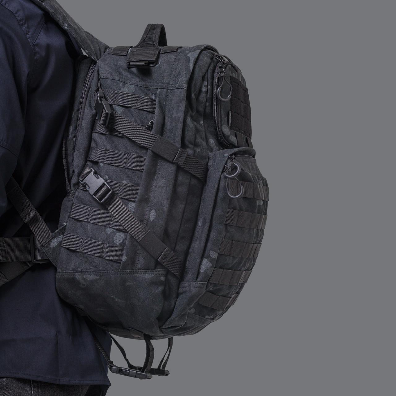 Рюкзак Ranger Cordura 1000 30x52x30 см 40 л Черный (600052) - фото 12