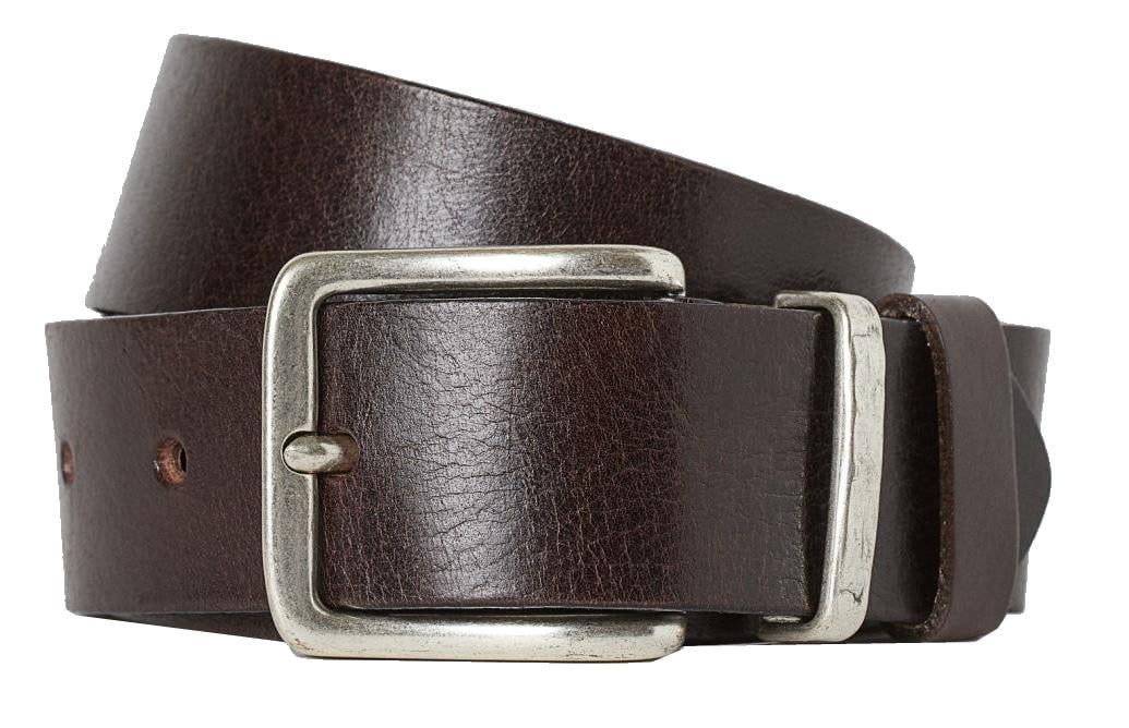 Ремень мужской H&M кожаный Коричневый (0788125002)