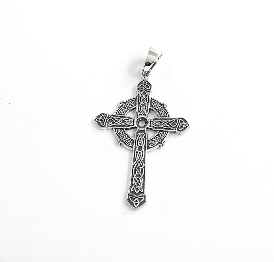 Кулон Maxi Silver 9587 Амулет кельтский крест (89587)