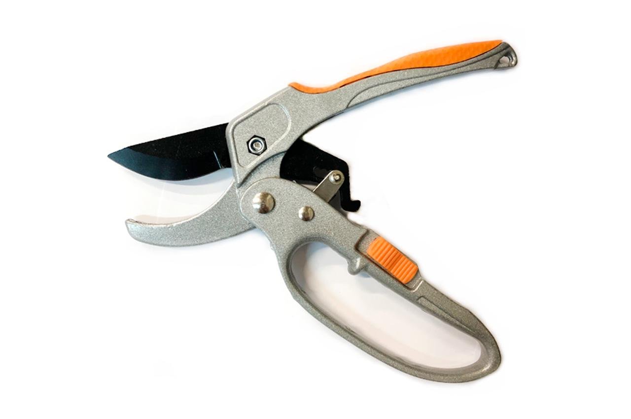 Секатор садовий з храповим механізмом LT 200 x 20мм (205-604)