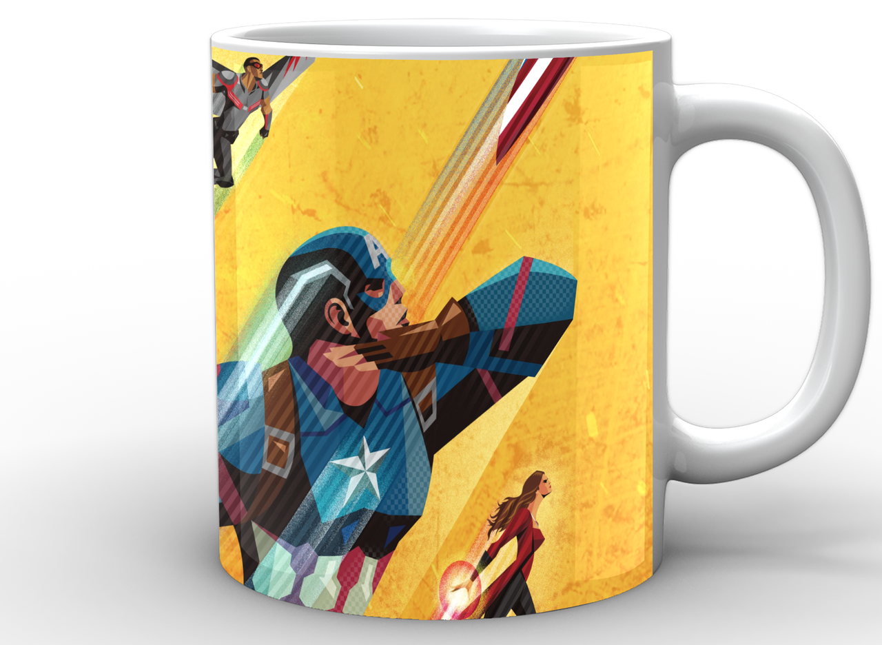 Чашка GeekLand Captain America комикс (CA.02.037)
