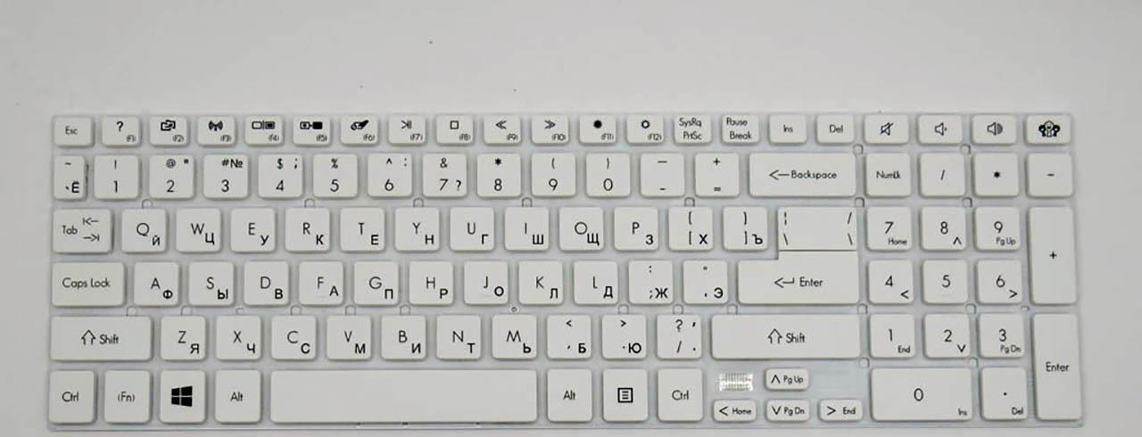 Клавиатура для ноутбука Acer Packard Bell EasyNote TSX62HR матовая (KB.I170G.310)