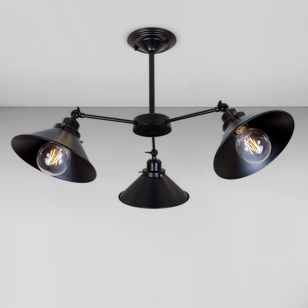 Люстра потолочная Light House LS-18963-3 BK Черный