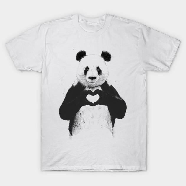 Футболка чоловіча Від Панди з любов'ю 3XL Білий (19403_3XL)
