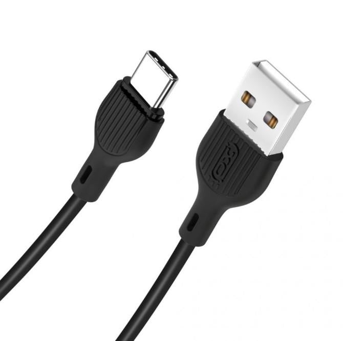 Кабель USB Type C XO NB200 2 м Black