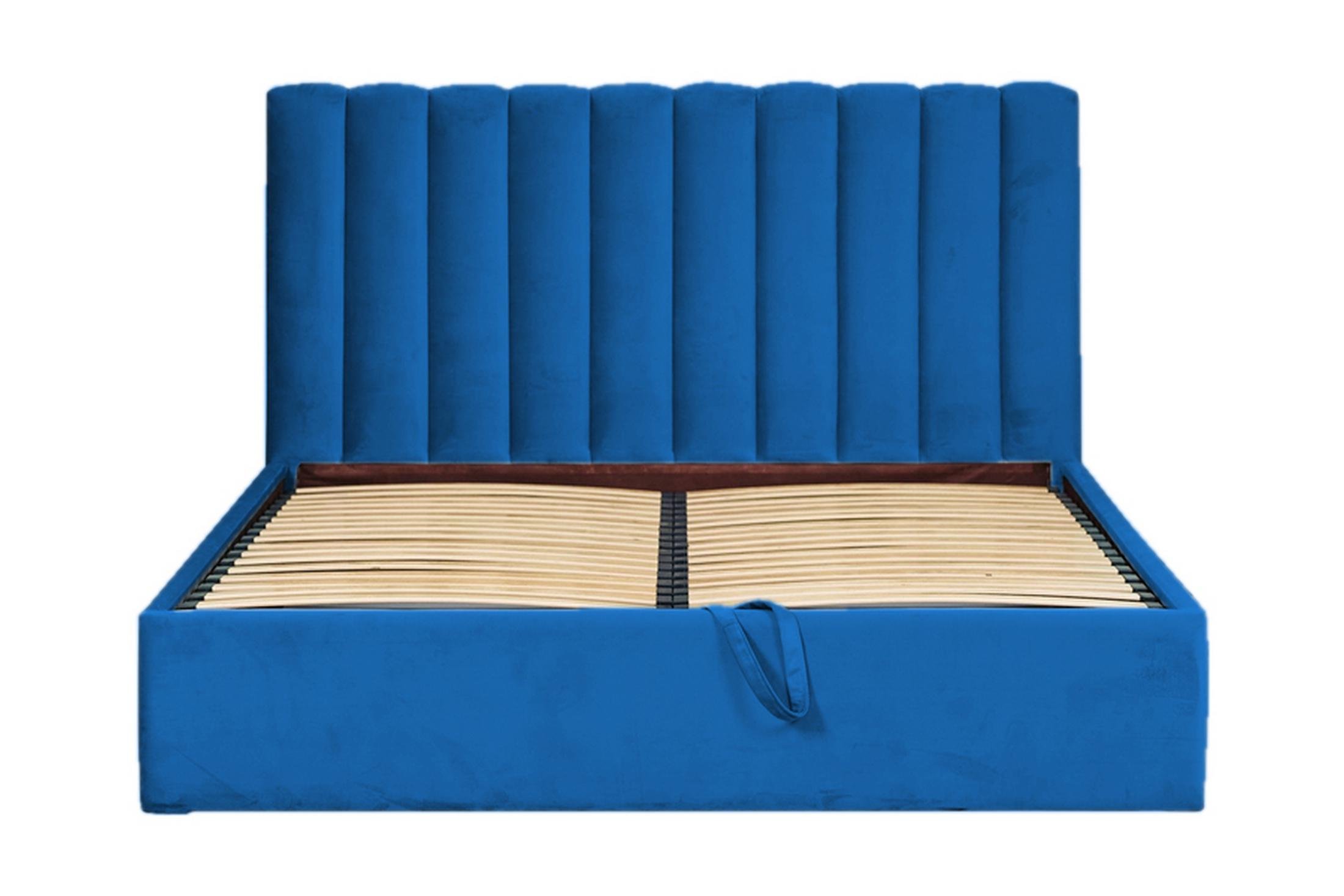 Ліжко RidneTut Taylor Lite Holand 86 140х200 см Синій (33410011-86140) Ліжко RidneTut Taylor Lite Holand 86 140х200 см Синій (33410011-86140)