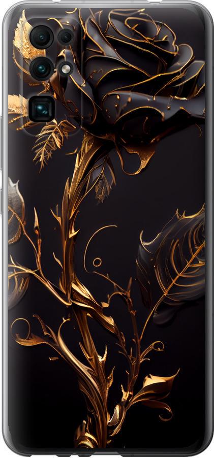 Чехол на Huawei Honor 30 Роза 3 (5552u-1921-42517) Чехол на Huawei Honor 30 Роза 3 (5552u-1921-42517)