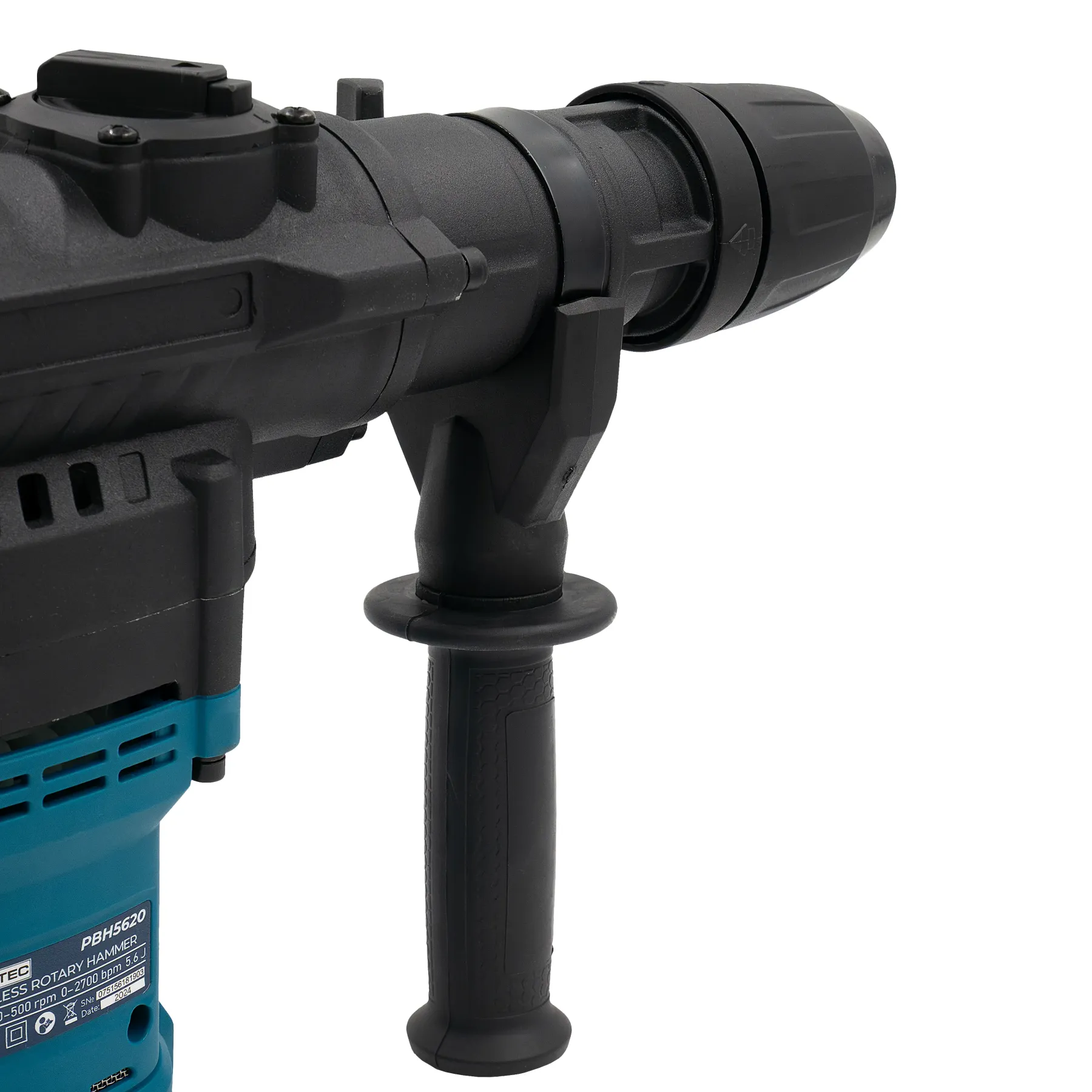 Перфоратор акумуляторний Profi-TEC PBH5620 20 В 5,6 Дж SDS-MAX 1хPT2080EP 8,0 Аг (007257) - фото 4