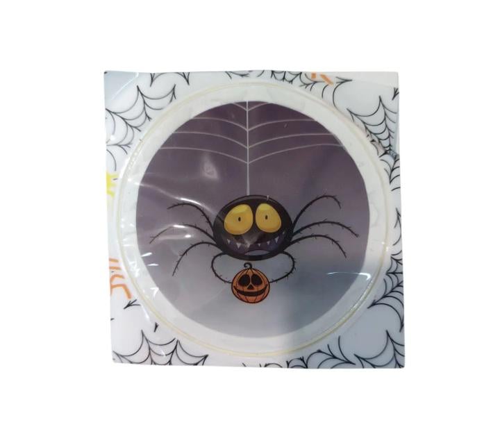 Наклейка для Хэллоуин Паук 8 см Разноцветный (026176)