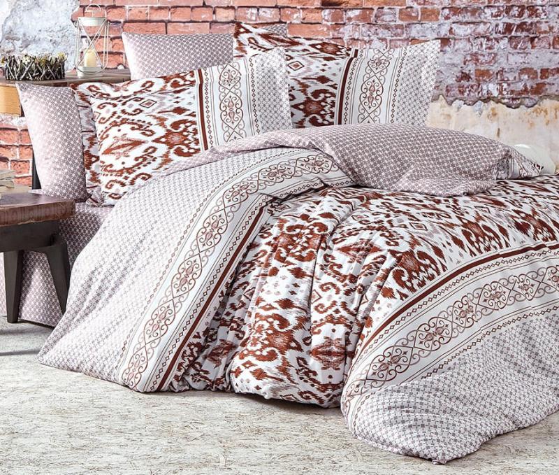 Комплект постільної білизни BELIZZA Kirlow Kiremit Комплект постільної білизни BELIZZA Kirlow Kiremit