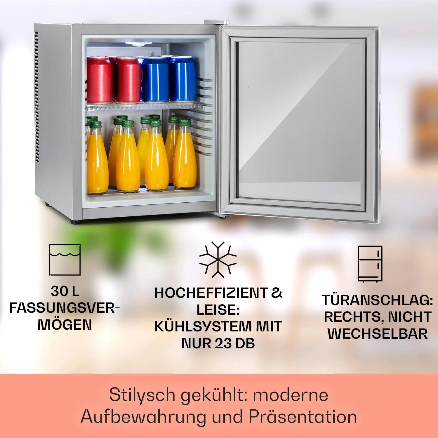 Холодильник-витрина Klarsten Brooklyn 32 Серый (10035226) - фото 4 Холодильник-витрина Klarsten Brooklyn 32 Серый (10035226) - фото 4