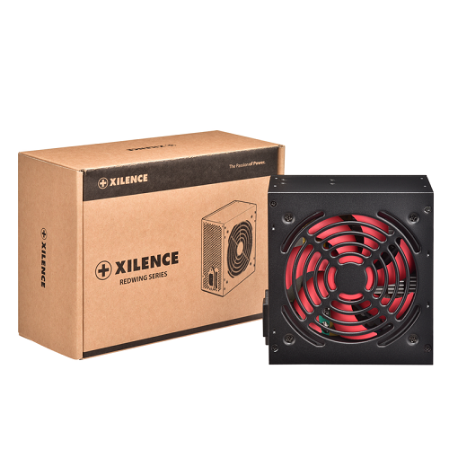 Блок питания Xilence XP400R7 Redwing Series 120 мм 400W Red Fan Retail Box (9614647) - фото 2