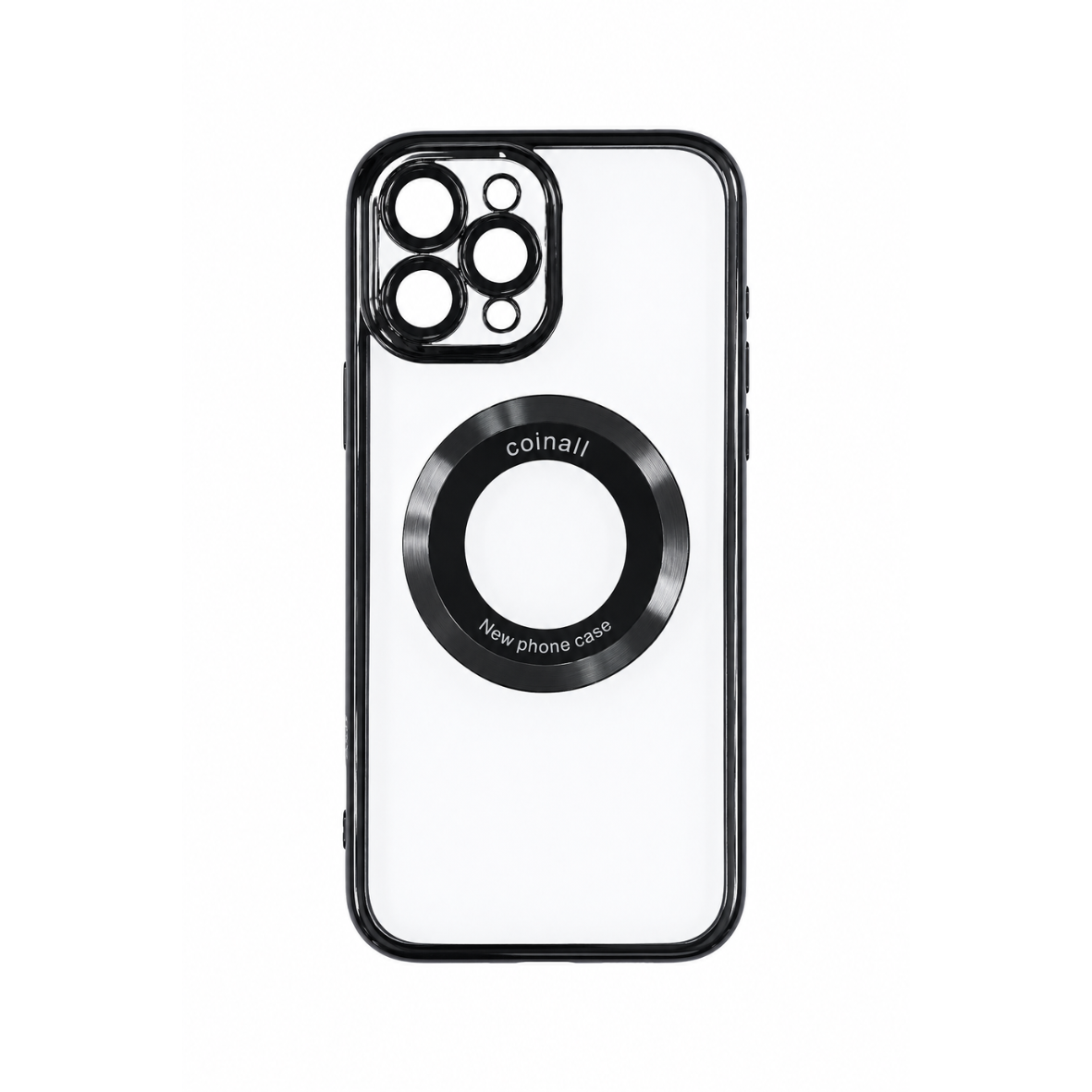 Магнітний чохол XON PhoneCase Magnetic для iPhone 11 Pro (PCMC1111300B 8017) Чорний/Прозорий