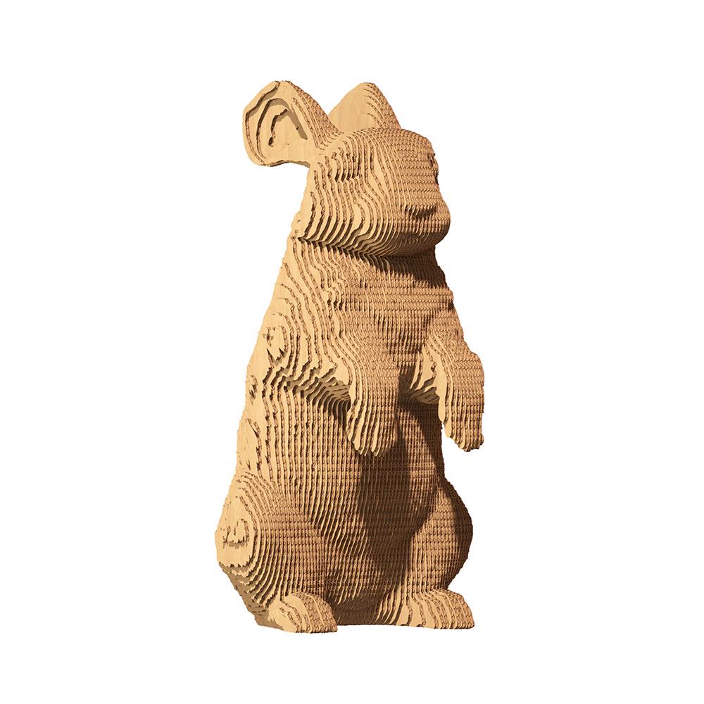 Конструктор картонный Cartonic 3D Puzzle Rabbit - фото 6