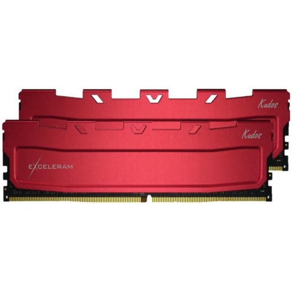 Оперативна пам'ять Exceleram Kudos DDR4 2x8GB 3200MHz Red (EKRED4163216AD)