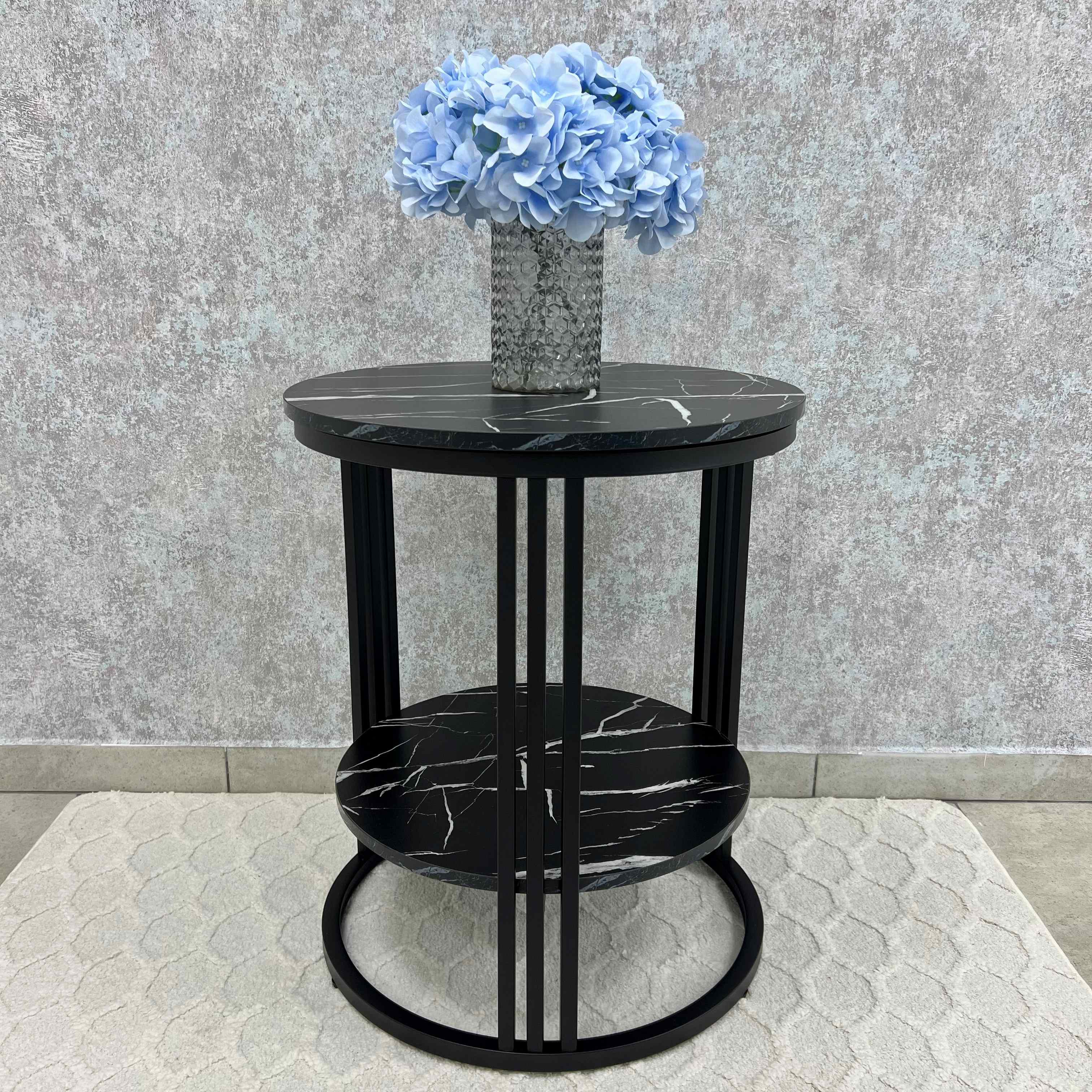 Столик журнальний Luminaria Axio Чорний мармур (29520858) - фото 1 Столик журнальний Luminaria Axio Чорний мармур (29520858) - фото 1