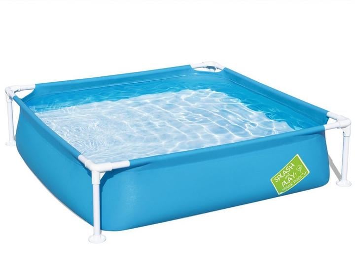 Бассейн каркасный детский Bestway 56217 340 л надувной мини для детей от 2 лет 122х122х30 см Бассейн каркасный детский Bestway 56217 340 л надувной мини для детей от 2 лет 122х122х30 см