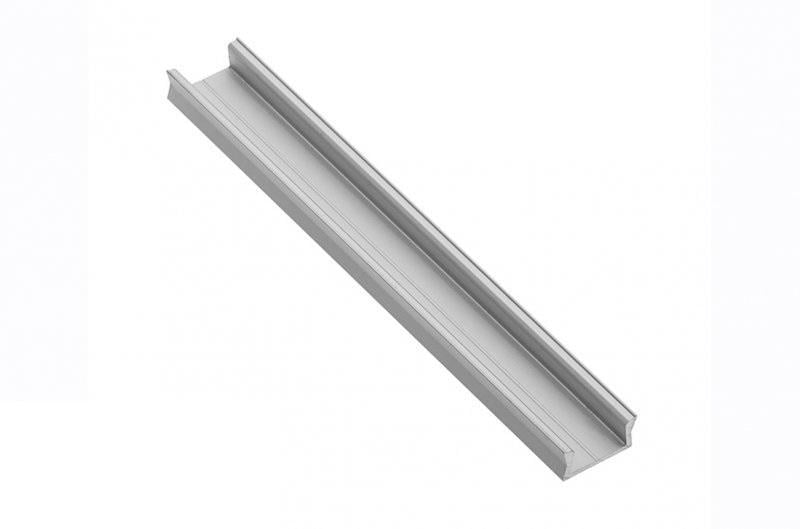 Профиль алюминиевый GTV LED Mini накладной 3000 мм Алюминий