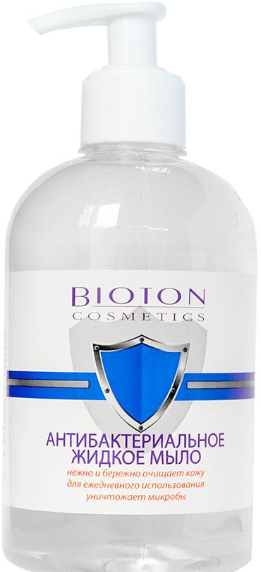 Мыло жидкое антибактериальное Bioton Дыня прозрачное с дозатором 500 мл (15036)