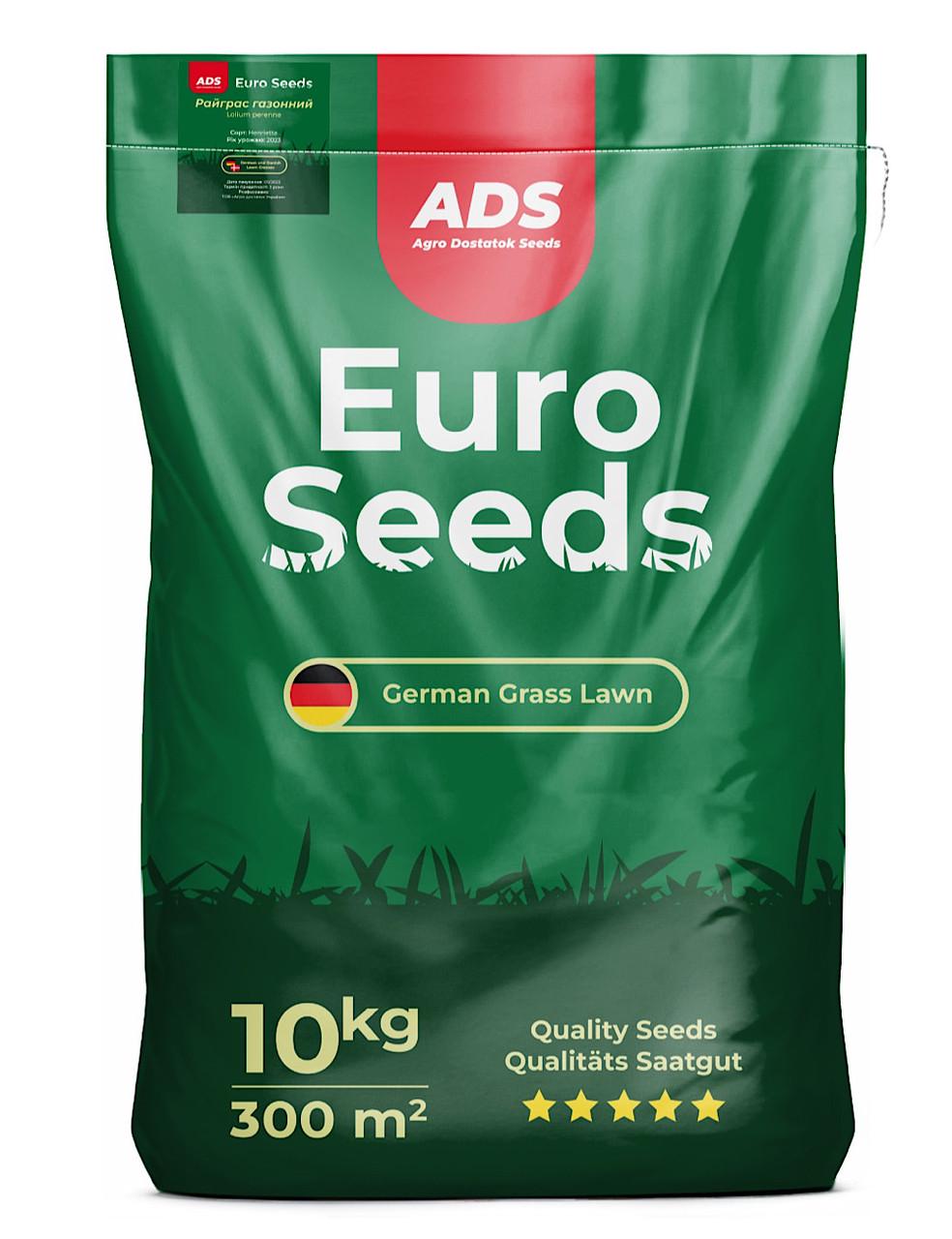 Семена для газона ADS Райграс газонный Генриетта 10 кг (2532465683)