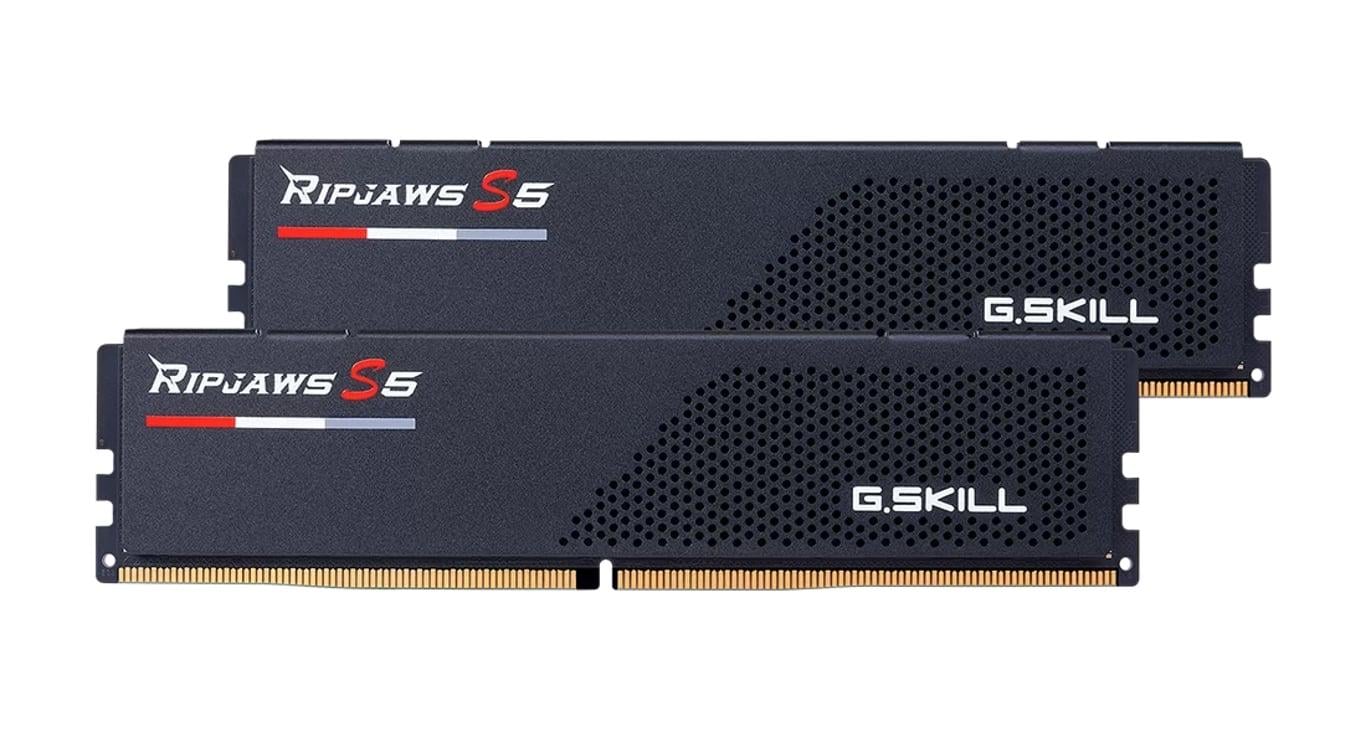 Оперативна пам'ять для ПК G.Skill 96 GB 2x48 GB DDR5 6400 MHz Ripjaws S5 (F5-6400J3239F48GX2-RS5K)